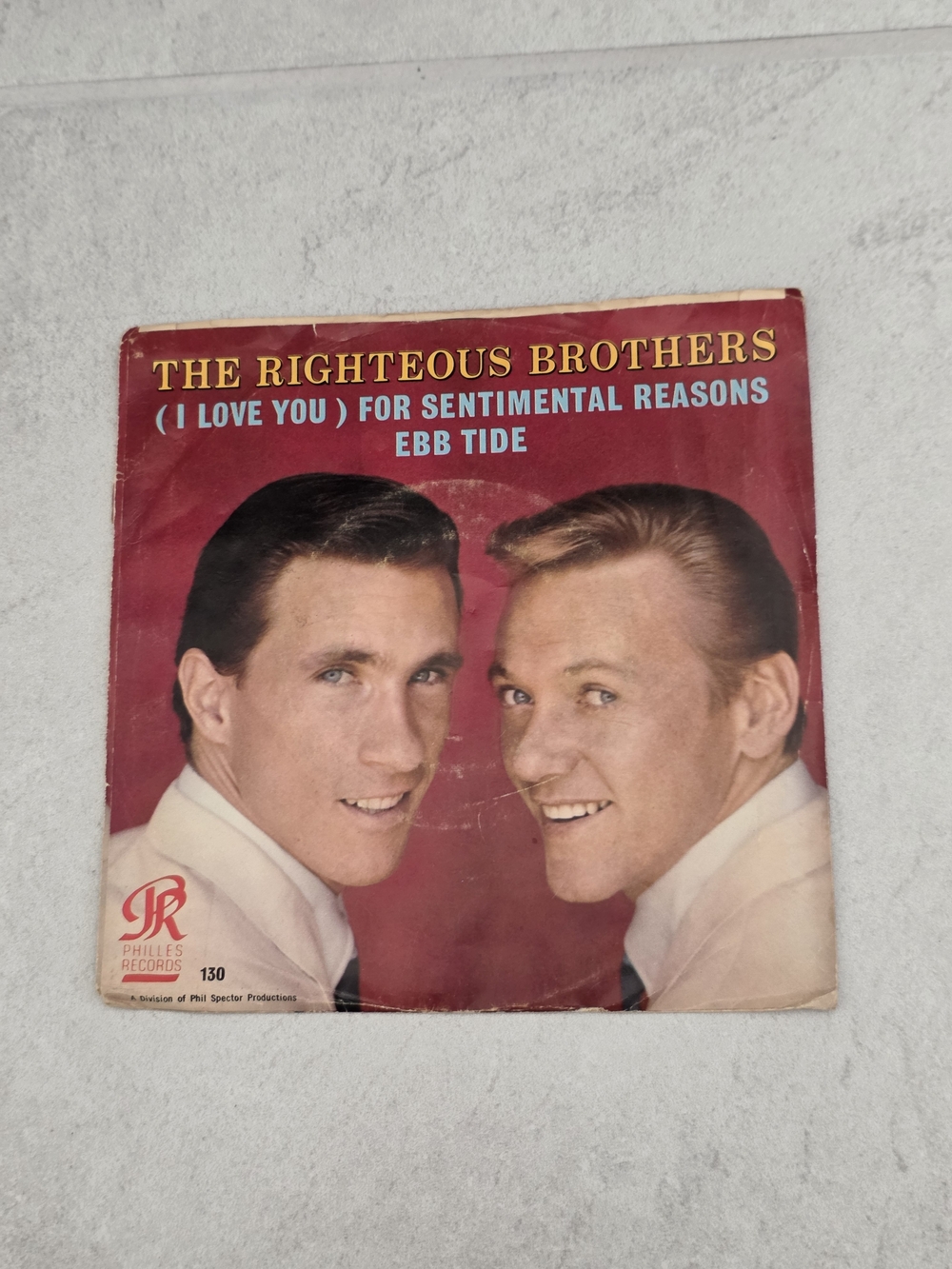 - (I Love You) For Sentimental Reasons / Ebb Tide - Red Vinyl Cover